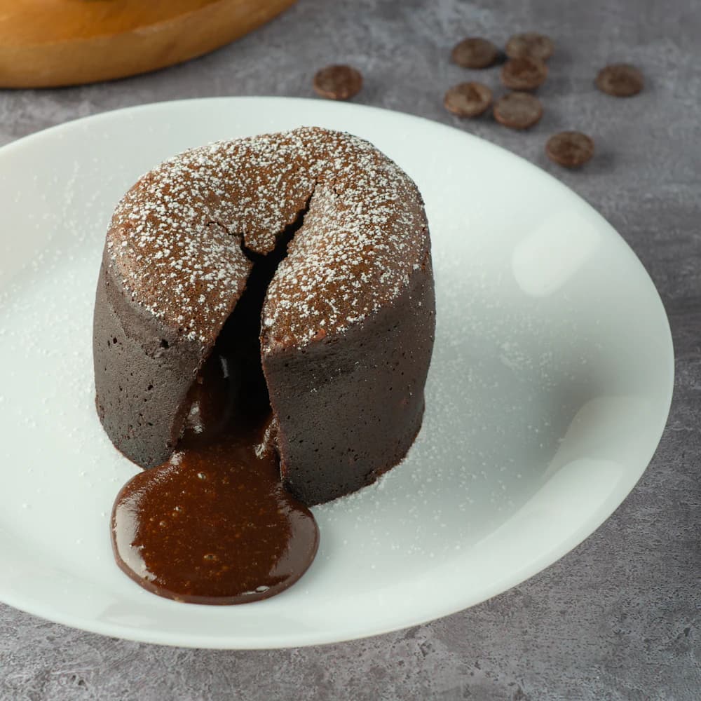 Fondant chocolat noir