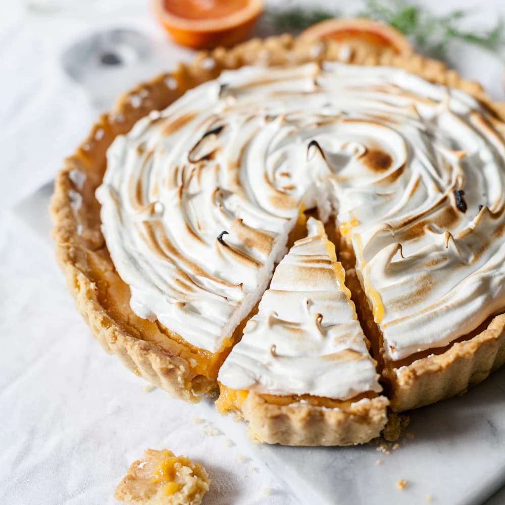 Tarte citron meringuée